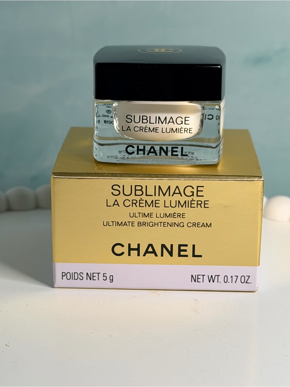 CHANEL Sublimage La Crème Lumière - .17oz mini. New in box.